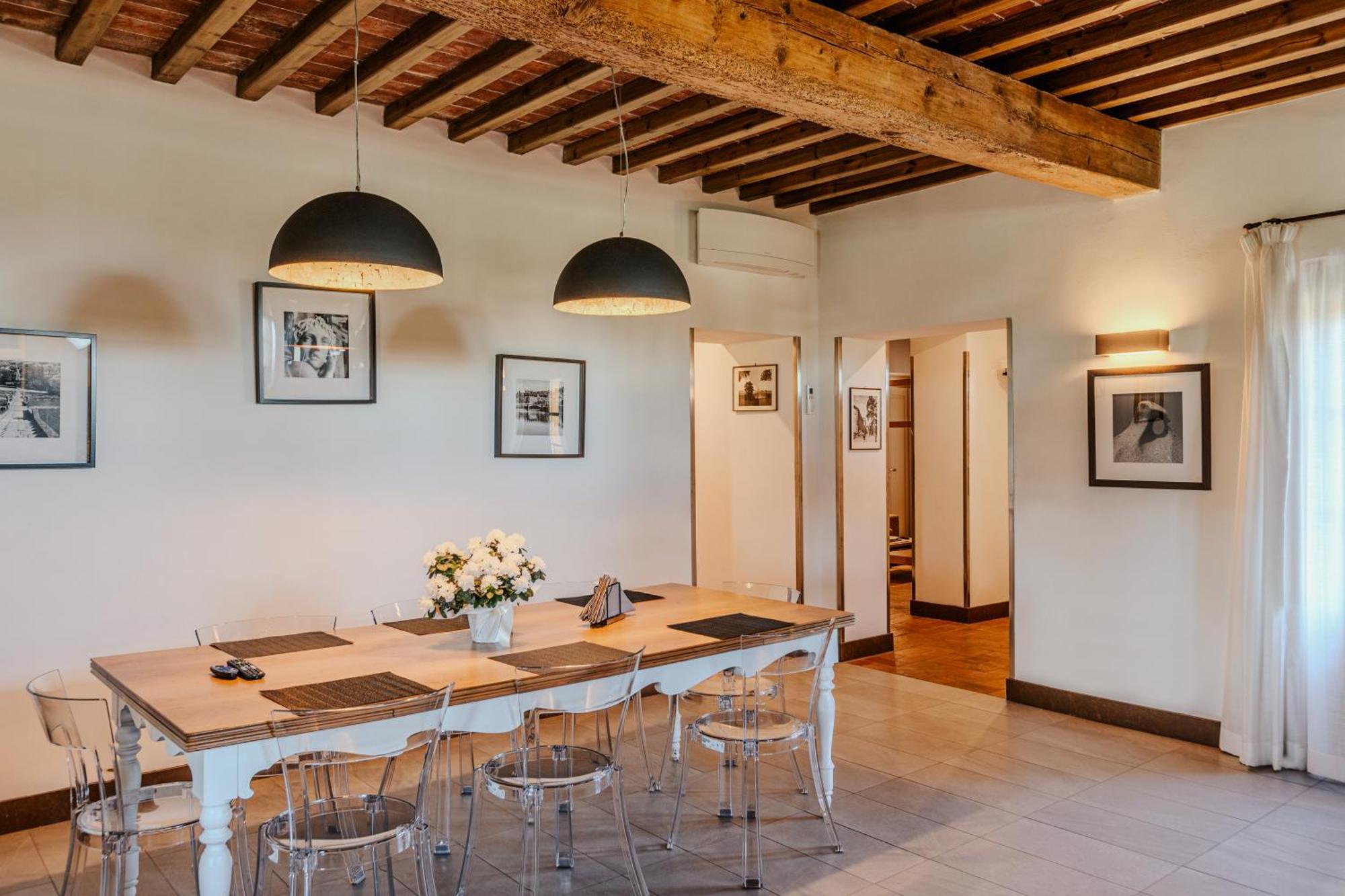 Villa Tolomei Hotel & Resort Florens Exteriör bild The dining room at the Old Post Office